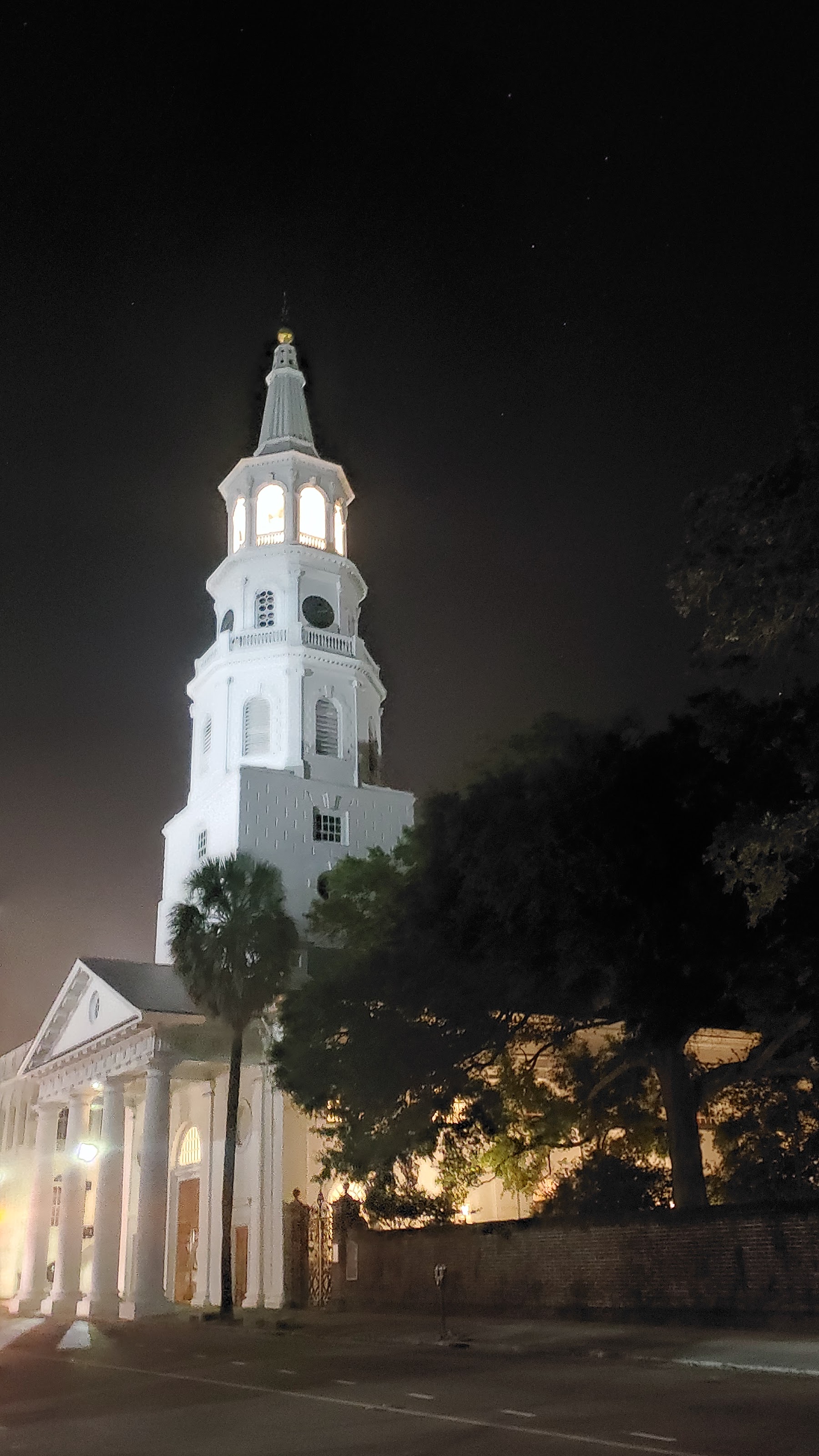 Historic cobblestone street and colonial architecture in Charleston