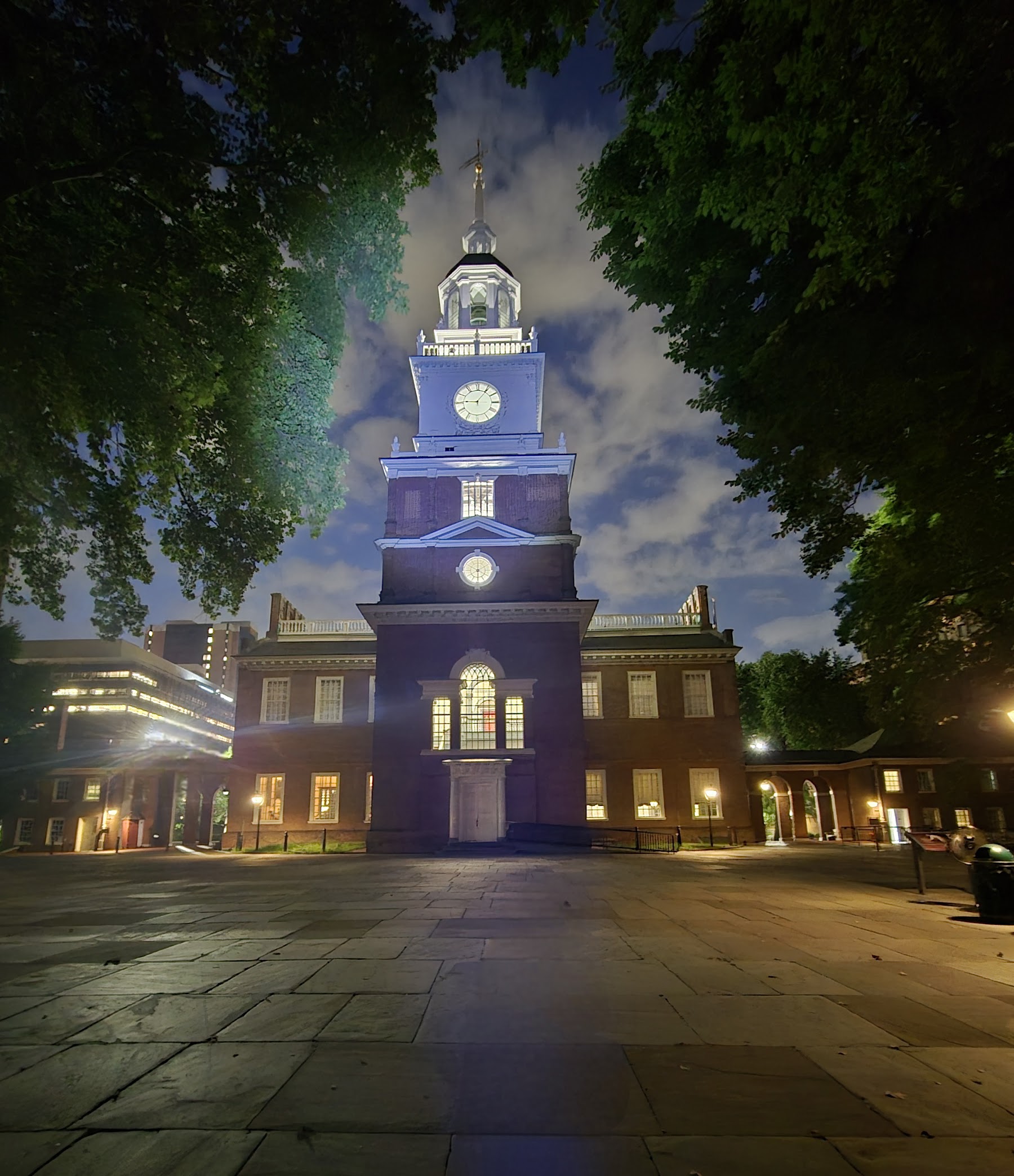 Georgian architecture of Independence Hall in Philadelphia